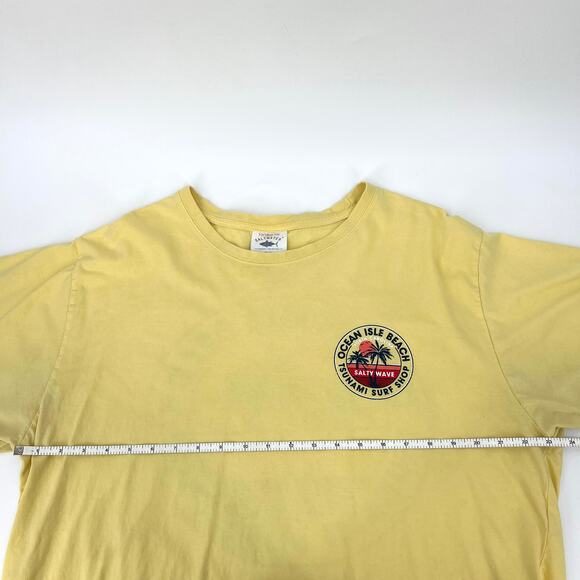 Vintage Tee Saltwater Ocean Isle Beach Tsunami Surf Shop Mens Size 2XL - Picture 4 of 8
